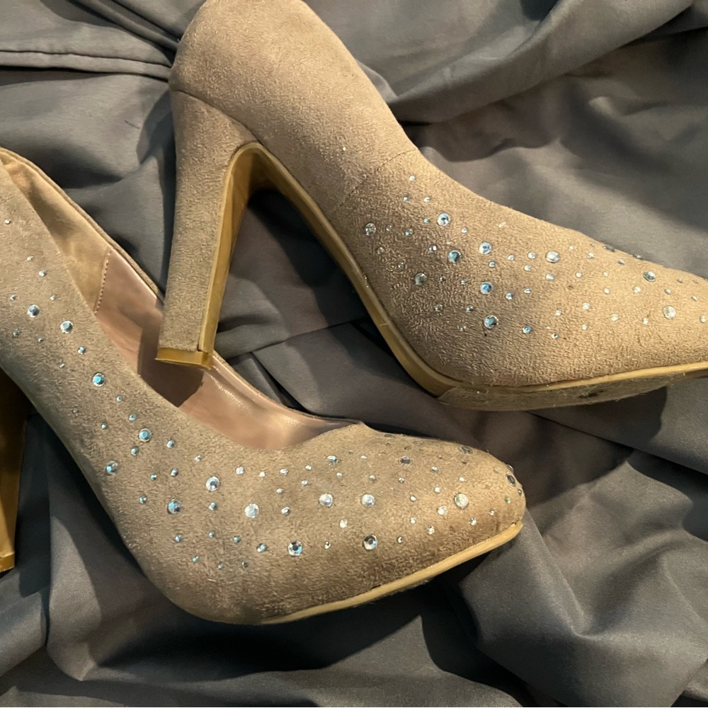 Liz Cole studded high heals